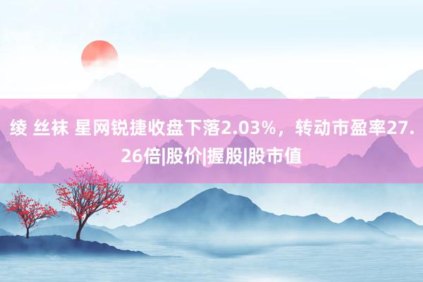绫 丝袜 星网锐捷收盘下落2.03%，转动市盈率27.26倍|股价|握股|股市值